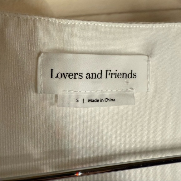 Lovers and Friends White Ruched Jupiter Bodysuit, Women’s Size Small - Picture 7 of 12